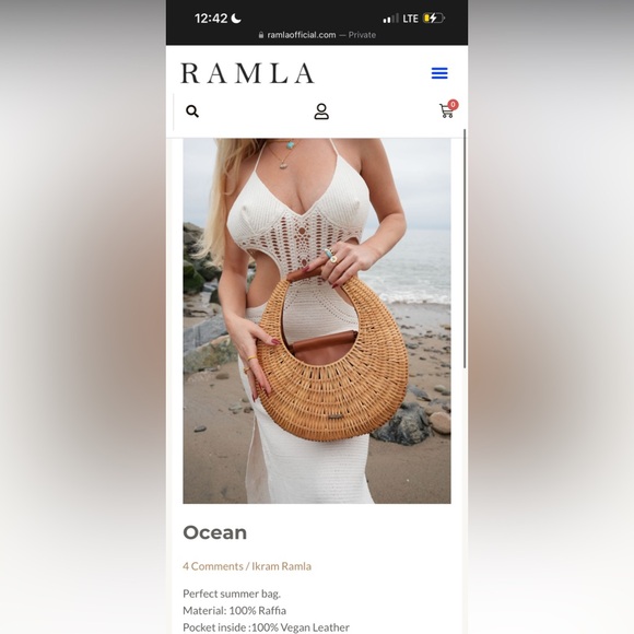 $210 Ocean Summer Bag - Picture 4 of 10